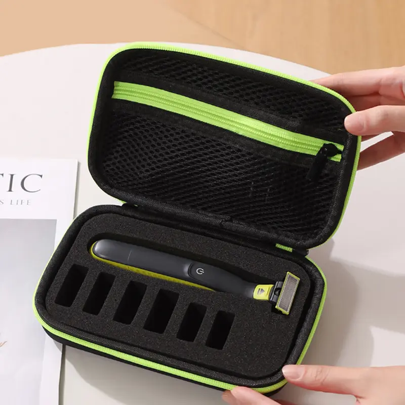 Shockproof Men Electric Shaver Carrying Case One Blade Shaver Razor Holder Storage Bag Only Box