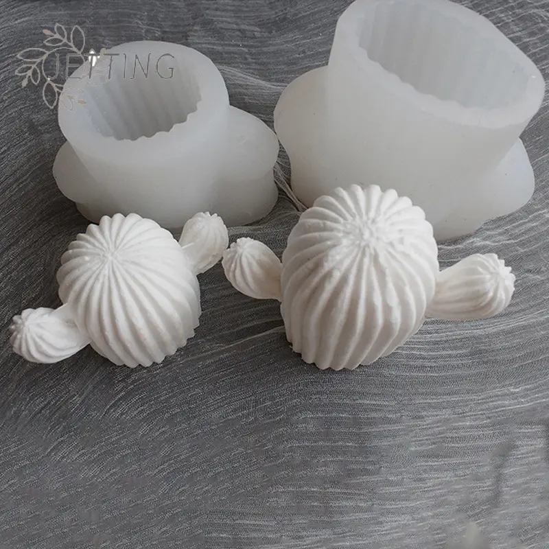 Cactus Shape Silicone Mould Candle Mould Gypsum Forming Resin Mould Aromatherapy Soap Candle Making DIY Handmade Supplies