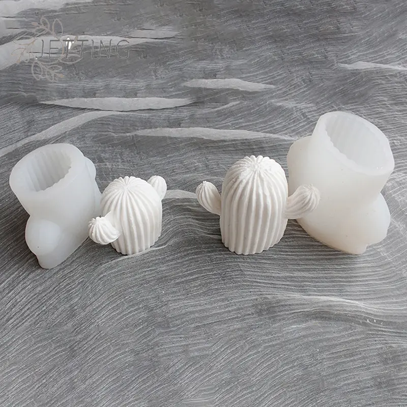 Cactus Shape Silicone Mould Candle Mould Gypsum Forming Resin Mould Aromatherapy Soap Candle Making DIY Handmade Supplies