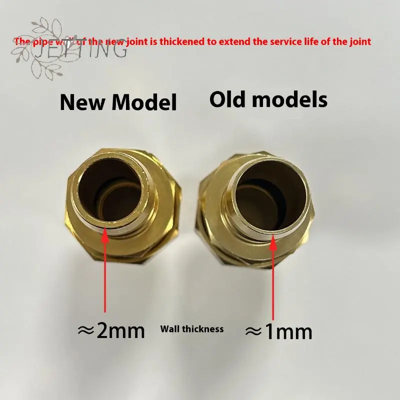 5/8-3/4Inch Garden Hose Repair Mender Aluminum Water Hose Connector Splicer Mender With Stainless Steel Tightening Clamp