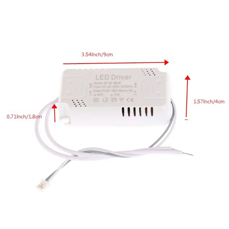 1PC LED Driver 300mA Board 8-24W 20-36W 30-50W 36-60W 50-70W 60-80W LED Power Supply Unit Lighting For Driver Led Light 50-60HZ