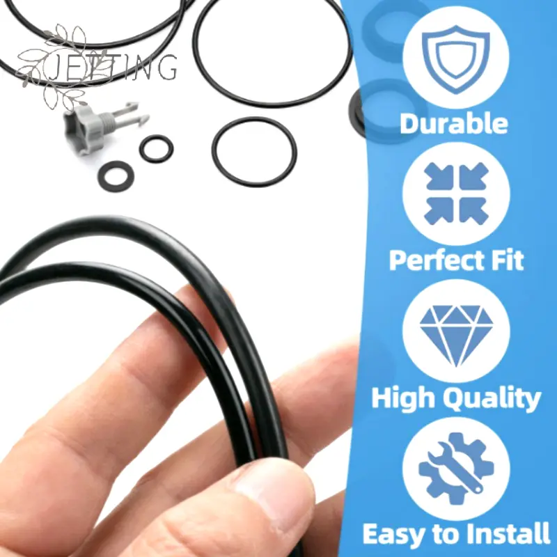 AppliaFit O-Ring Kit Compatible With Intex 25013 For Intex Sand Filter Pumps, Includes Air Release Valves - 1-Pack (12 Pieces)