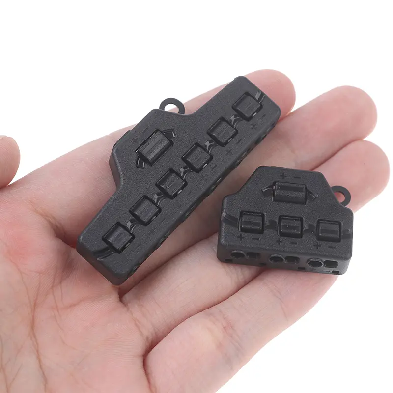 1PC Miniature Lighting System DC Lamp Railway Train Port Sharing Box 3/6 Distribution Port Hub For SMD Led Model