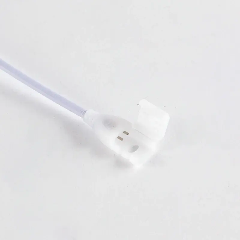 1PC 220V Waterproof Light With Plug COB LED Strip Plug Accessories High Voltage Light Bar Connector 25m
