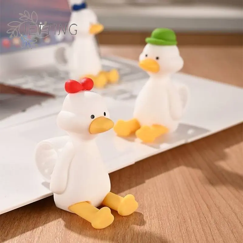 Bear Duck Punch-free Door Anti-collision Pad Room Bathroom Door Handle Silicone Silent Protection Pad Door Handle Cover