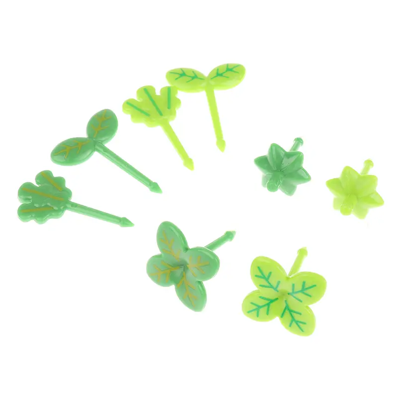 8pcs Fruit Fork Kids Snack Dessert Toothpick Decor Lunch Salad Accessories Cake Picks