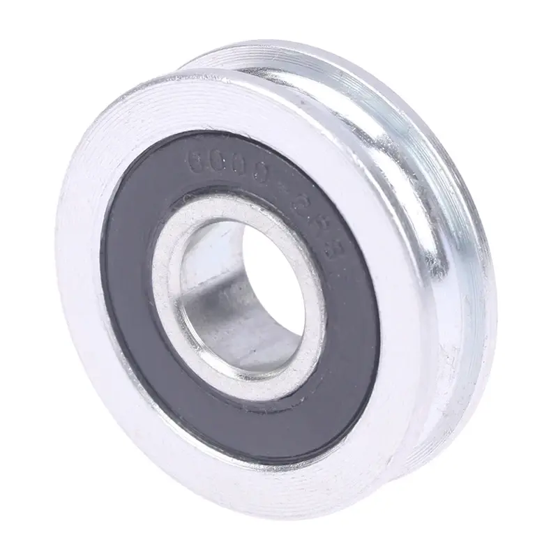 1pc 10*30*8mm U-groove Bearing Pulley With Grooved Non-Standard Concave Wheel Guide Wheel For 5mm Diameter Wire Pope/Track