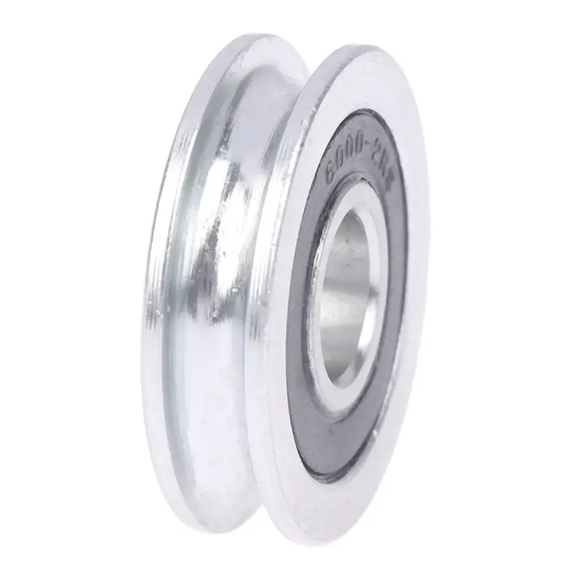 1pc 10*30*8mm U-groove Bearing Pulley With Grooved Non-Standard Concave Wheel Guide Wheel For 5mm Diameter Wire Pope/Track