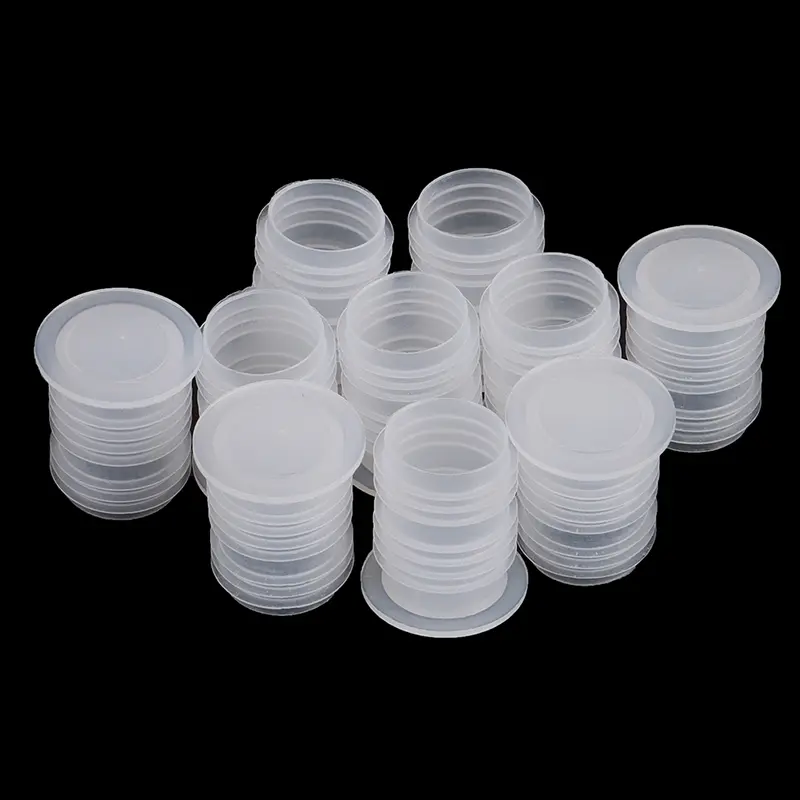 10Pcs Plastic Bottle Stopper Wine Stopper Bottle Wine-making Thickness Environmental Wine Stopper Home Accessories