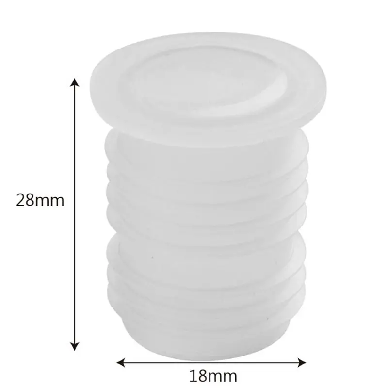 10Pcs Plastic Bottle Stopper Wine Stopper Bottle Wine-making Thickness Environmental Wine Stopper Home Accessories