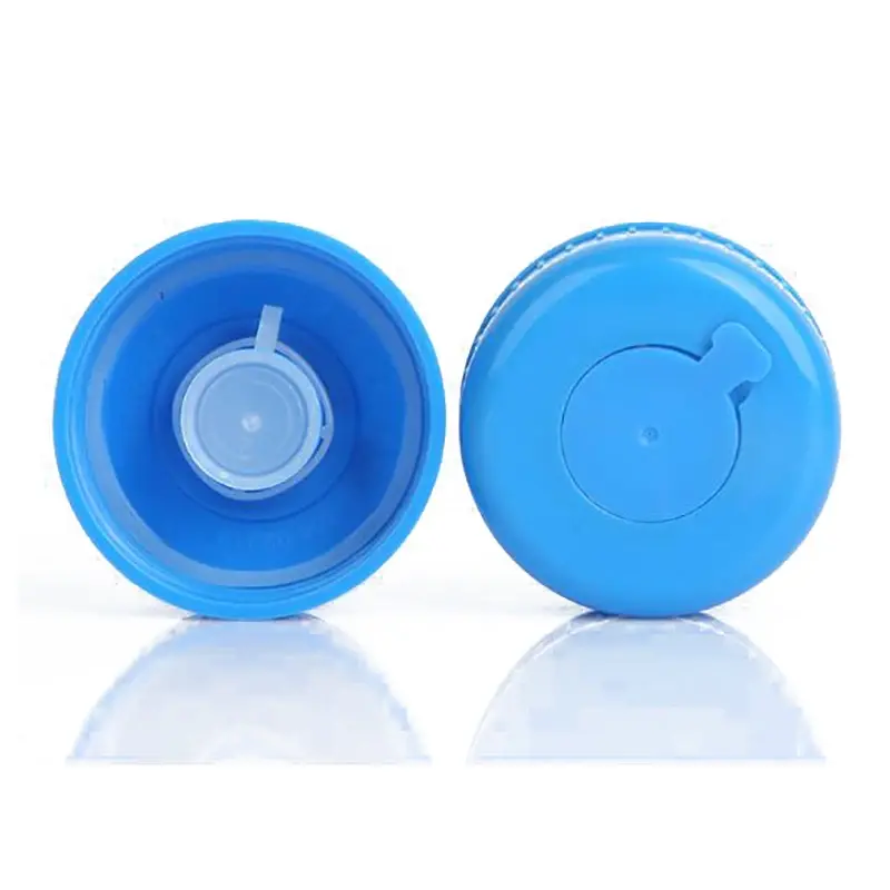 55mm Disposable Water Dispenser Bucket Bottle Cover Pure Bucket Screw Smart Cover Reusable Water Dispenser Size Replacement Blue