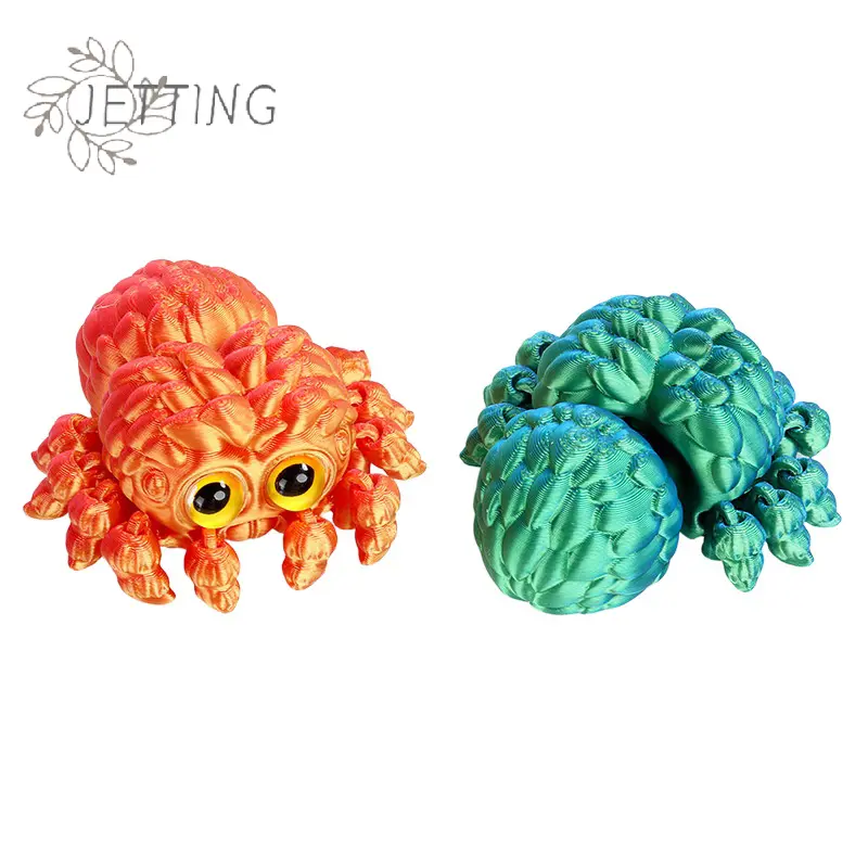 3D Printed Spider Figurine Indoor/Outdoor Decor For Home & Car Perfect For Halloween & Christmas Fidget Toy Gift Desk Toy Home