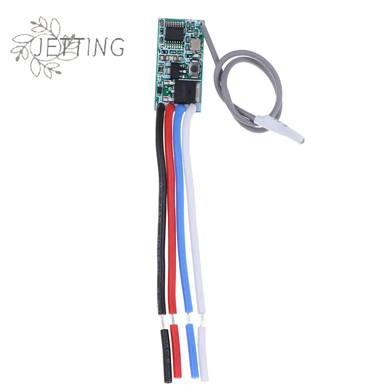 1pc Hot 433 Mhz 1CH RF Relay Receiver Universal Wireless Remote Control Switch 1 CH RF LED Light Controller DC 3.6V-24V DIY