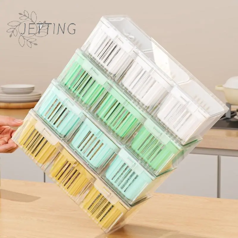 3Grids Refrigerator Storage Boxes Garlic Onion Pepper Organizer Fruit Vegetable Drain Crisper Box Kitchen Sealed Containers