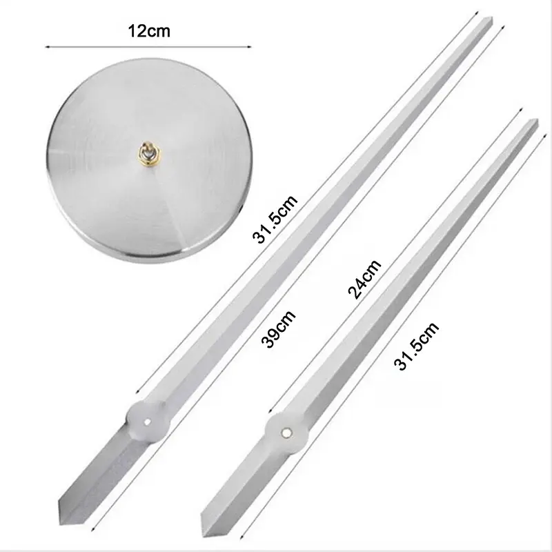 1PC Brief DIY Large Clock Needles Quartz Mechanism Big Size Hour Hands Accessories For 3D Wall Clock Modern Home Decor