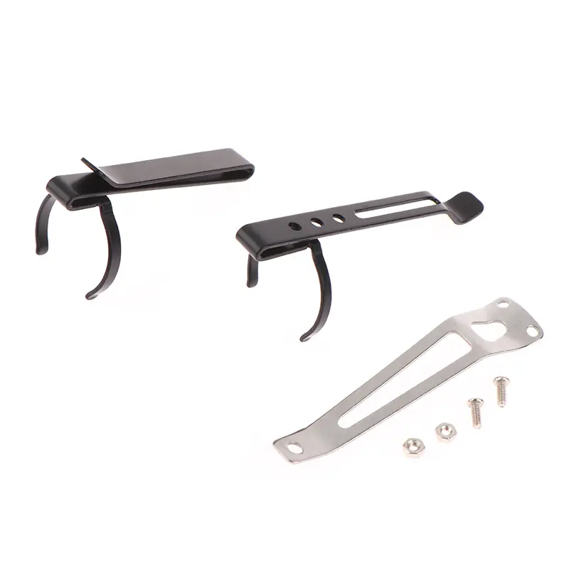 1Pcs Flashlight Metal Holding Clip Iron Clip Flashlight Clip Universal Clip ,suitable For S2 / S2+ / M1 / C8