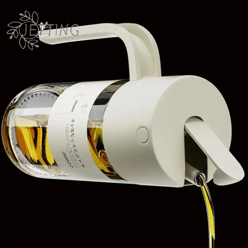 550ML Portable Kitchen Glass Olive Oil Dispenser Large-capacity Oil Can For Cooking Oil Spices Camping Dispenser