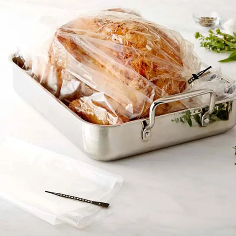 10PC Kitchen Roast Bags Microwave Oven Bag Toast Bag High Temperature Cook Bags Oasting Turkey Bag For Cooking Oven Bags