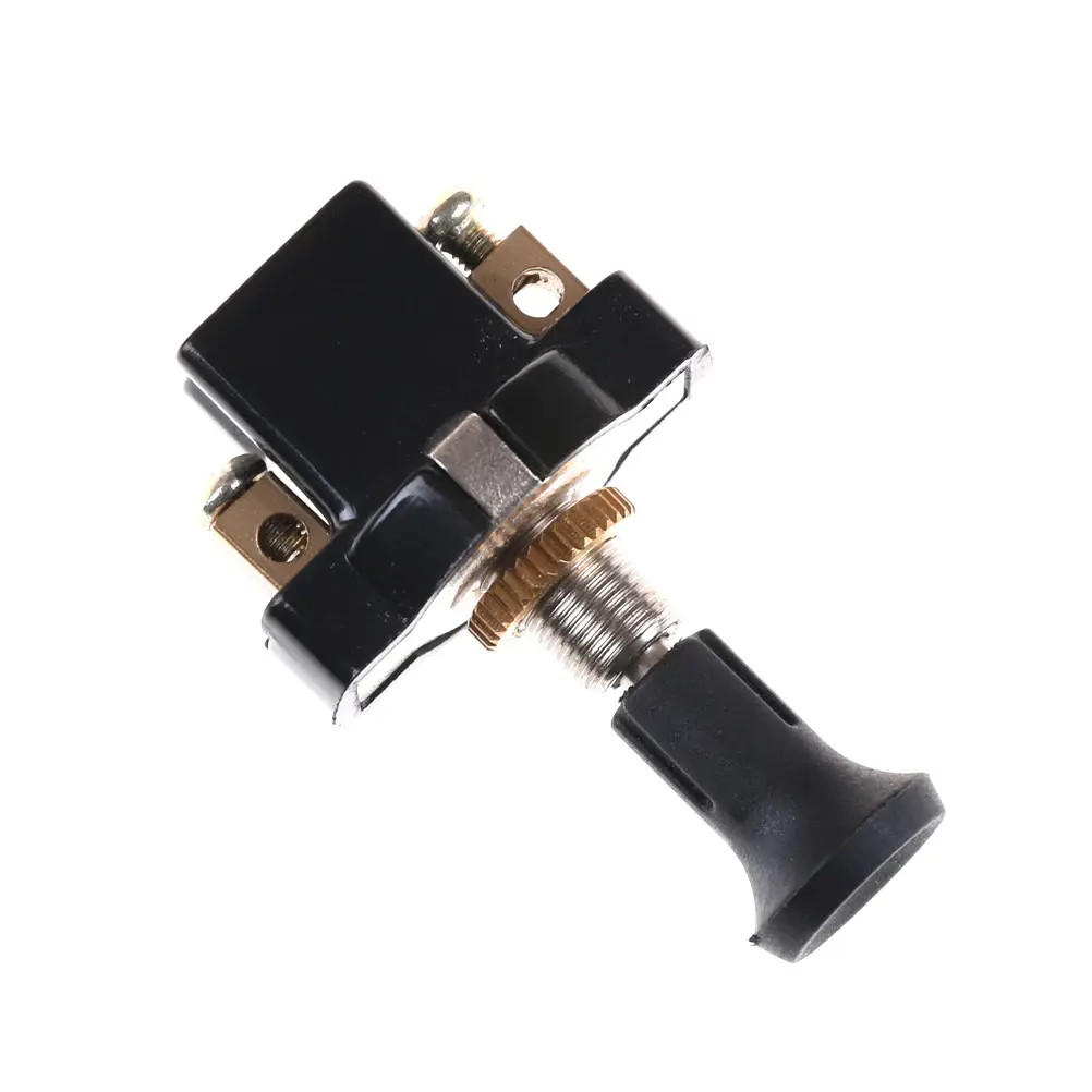 12V24V Universal First Gear Headlight Push Pull Switch Truck Conversion Hand Pull Switch Start Motor Terminal