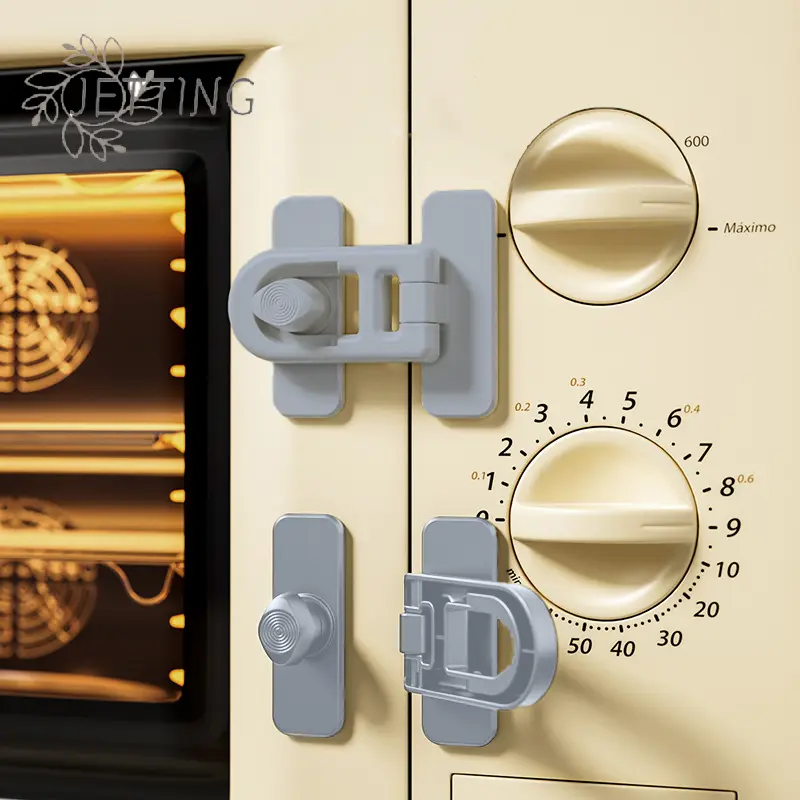 1pc Multifunction Useful Refrigerator Door Latch New Plastic Baby Safety Lock Kids Security Protection Cabinet Drawer Lock