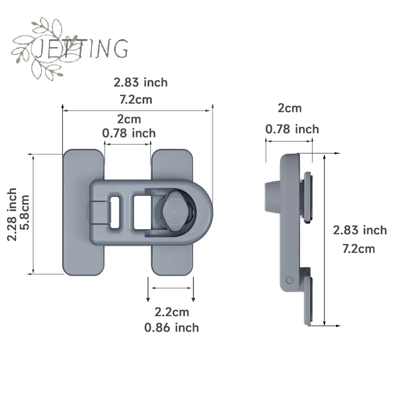 1pc Multifunction Useful Refrigerator Door Latch New Plastic Baby Safety Lock Kids Security Protection Cabinet Drawer Lock