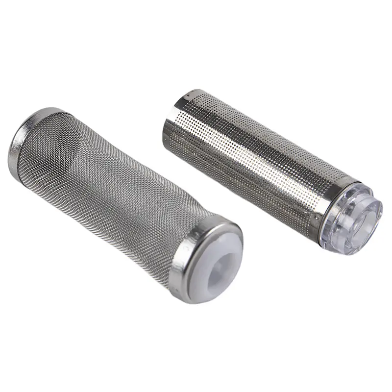 Aquarium Inflow Inlet Filter Stainless Steel Mesh Net Guard Fish Tank Filter Accesories Intake Strainer Prefilter Cover