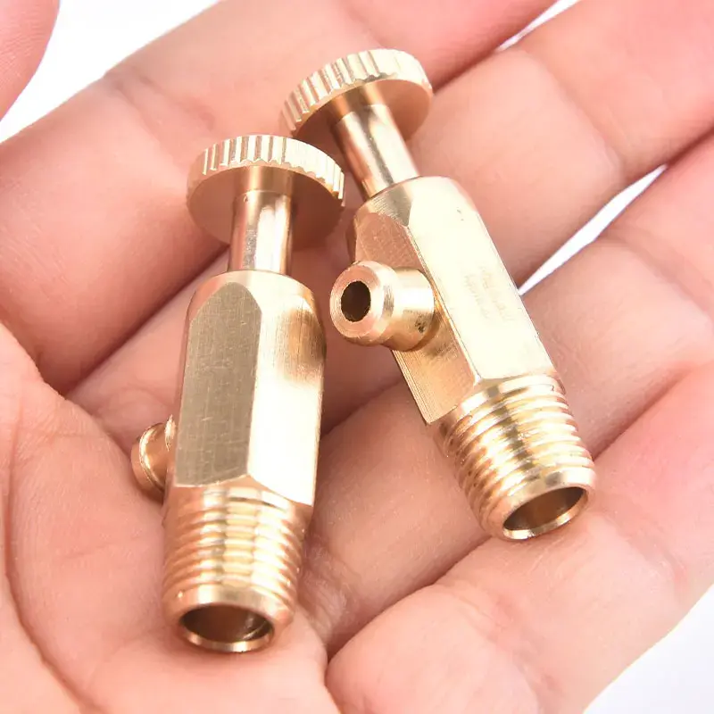 1pc Brass Air Pressure Release Valve Water Valve Part Accessory For Water Heater Pressure Release Valve Parts Tools
