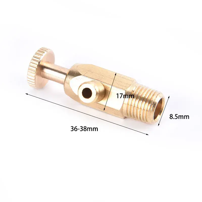 1pc Brass Air Pressure Release Valve Water Valve Part Accessory For Water Heater Pressure Release Valve Parts Tools