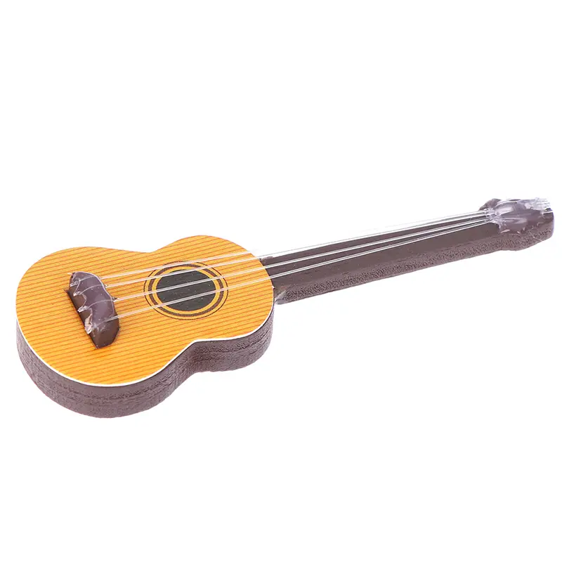 1:12 Dollhouse miniature guitar accessories instrument doll house ornament