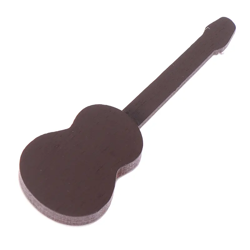 1:12 Dollhouse miniature guitar accessories instrument doll house ornament
