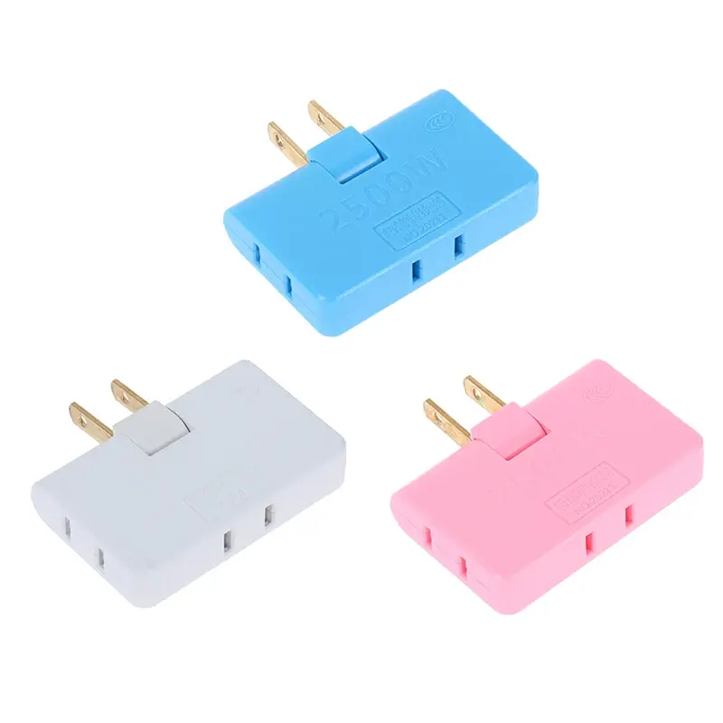 1PC Rotatable Socket Converter 180 Degree Multi Plug Slim Wireless Outlet Adapter Extension Plug