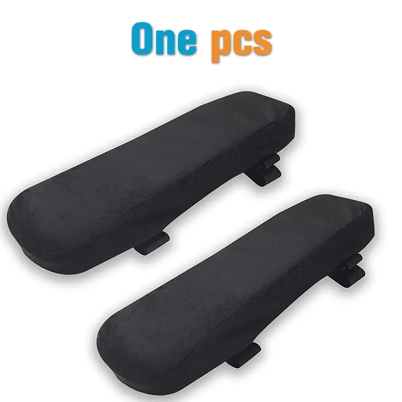 1pc Slow Rebound Memory Foam Armrest Cushion Pad Chair Mat Elbow Rest Cover Office Chair Arm Cover