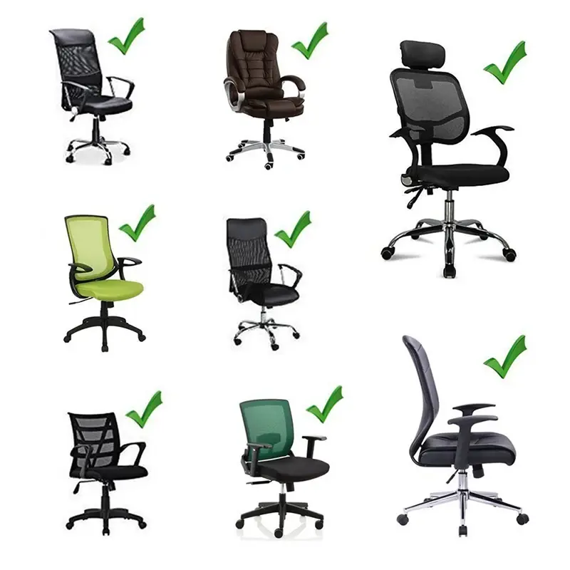 1pc Slow Rebound Memory Foam Armrest Cushion Pad Chair Mat Elbow Rest Cover Office Chair Arm Cover