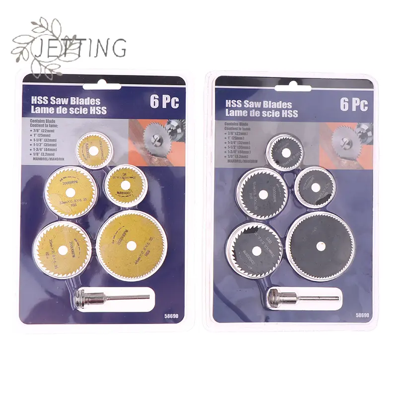 Electric Grinder Accessories Small Saw Blades Grinding Blades Mini Woodworking Saw Blades High-Speed Steel Cutting Blades