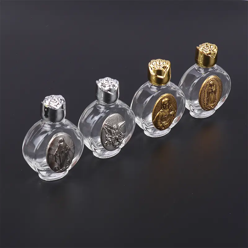 22 Types Of Holy Water Jesus Bottle Religious Cross Bottle Christian Virgin Sculpture Bottle Holy Water Bottle