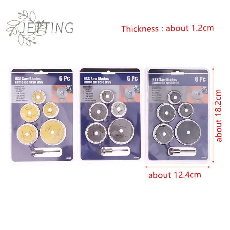 Electric Grinder Accessories Small Saw Blades Grinding Blades Mini Woodworking Saw Blades High-Speed Steel Cutting Blades