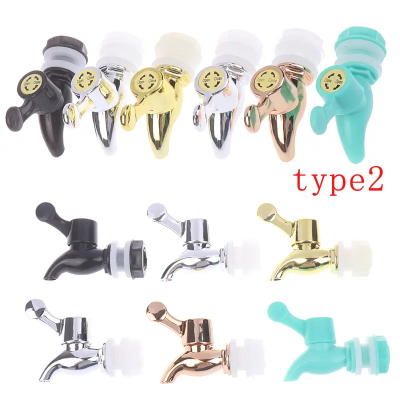 Grain Leak Proof Faucet Water Tap Glass Wine Bottle Jar Barrel Water Tank Faucet With Filter Wine Valve Water Dispense