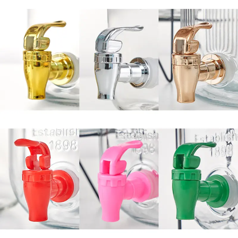 Grain Leak Proof Faucet Water Tap Glass Wine Bottle Jar Barrel Water Tank Faucet With Filter Wine Valve Water Dispense