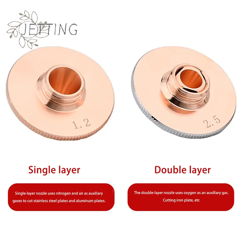1pc Fiber Laser Cutting Nozzle D28 M11 For Penta WSX Ospri HSG HANS Laser Machine Head