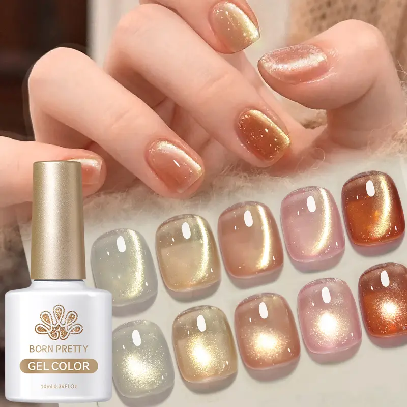 BORN PRETTY 117 Colors Cat Magnetic Gel Nail Polish 10ml Full Coverage Varnis Semi Permanent Super Gorgeous Nail Manicure