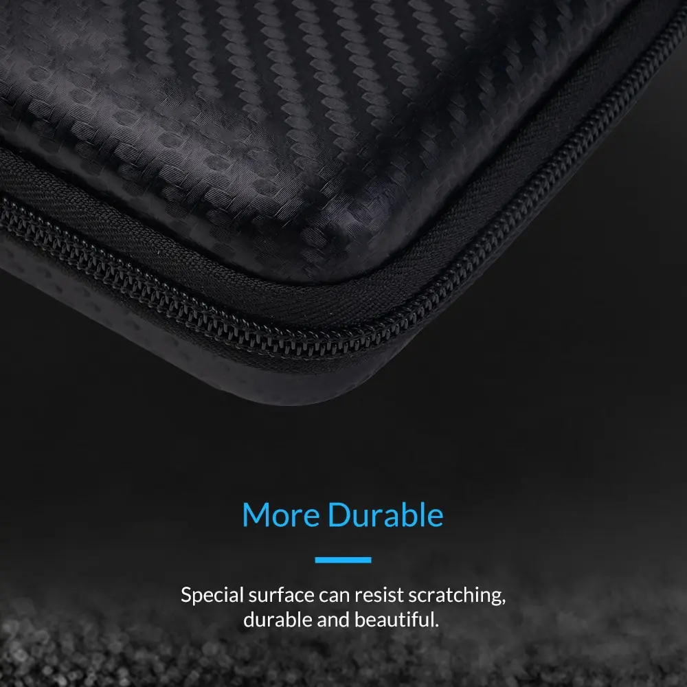 Travel Zipper Bag Mobile Phone Charger Protection Large Bag Portable Disk Data Cable Waterproof Storage Bag