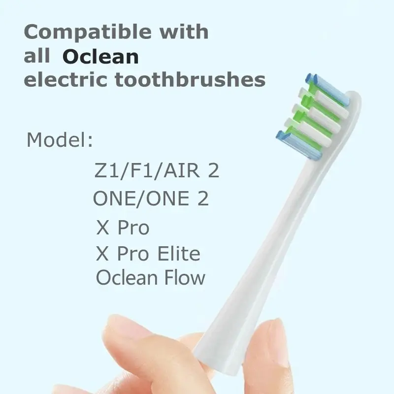 Oclean Replacement Brush Heads for Oclean X/X PRO/Z1/F1/One/ Air 2 /SE/Flow All Series Sonic Electric Toothbrush Bristles Nozzle