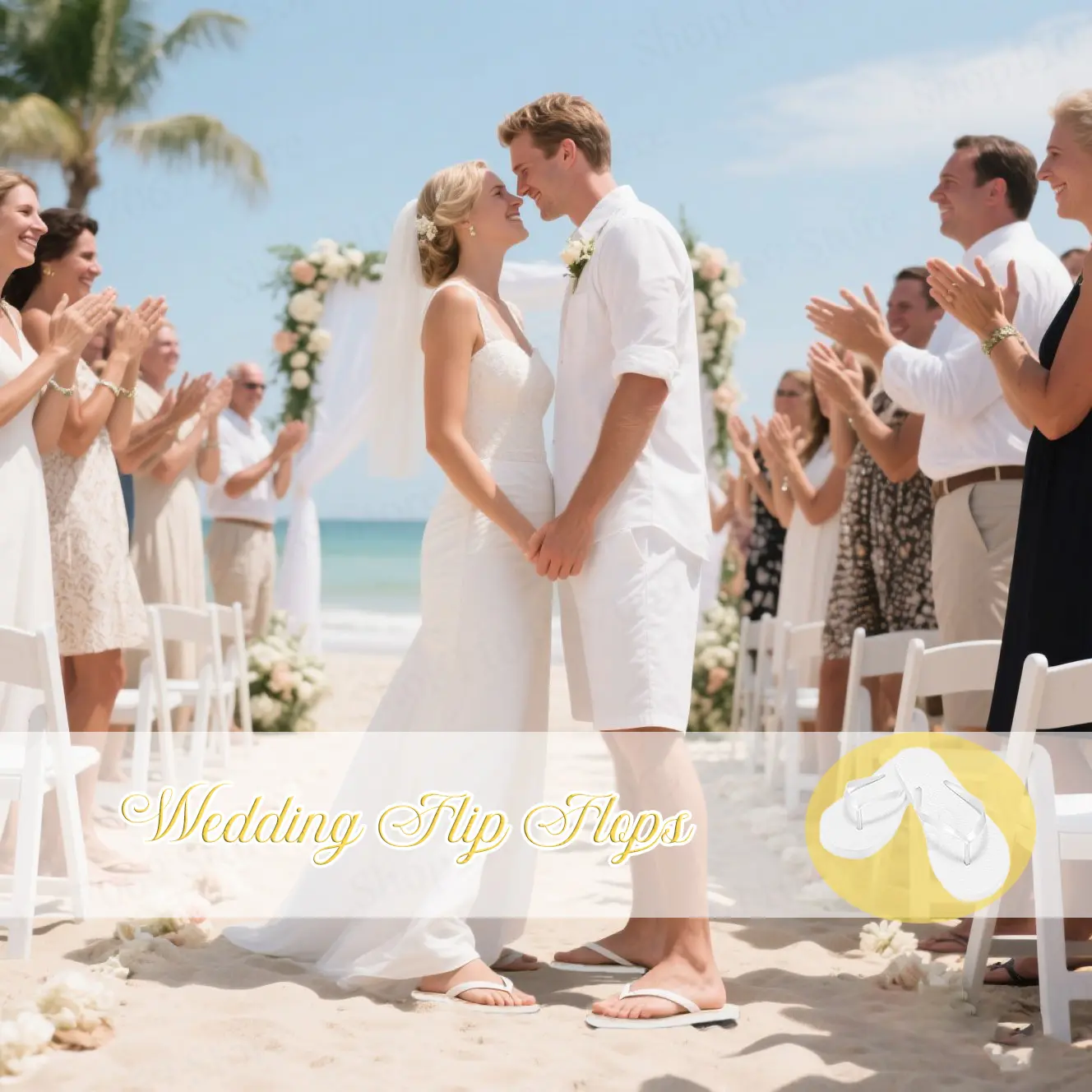 12-100Pairs Flip Flops Bulk Wedding Favors for Guest Wedding Beach Sandals Hotel Spa Slippers  Bachelorette Hen Party Slippers