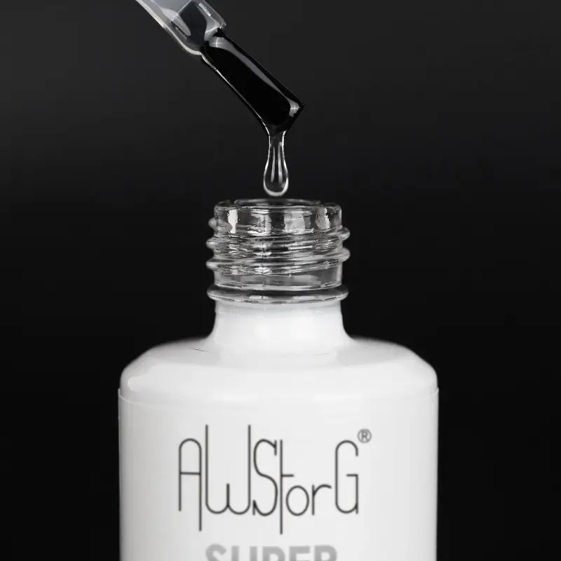 AWStorG 15ML Super Top Coat  Function Gel No Wipe Matte Top Gel Transparent Soak Off  UV LED NailArt Manicure Gel Varnish Primer