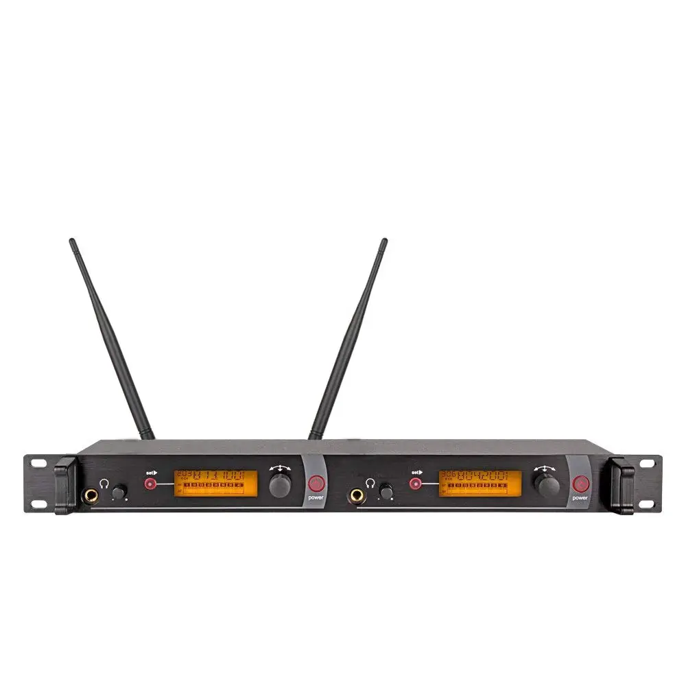 Leicozic Professional In Ear Monitors SR2050 IEM In-Ear Monitor System Stage Monitoring System Wireless Monitor In Ear Uhf Kit