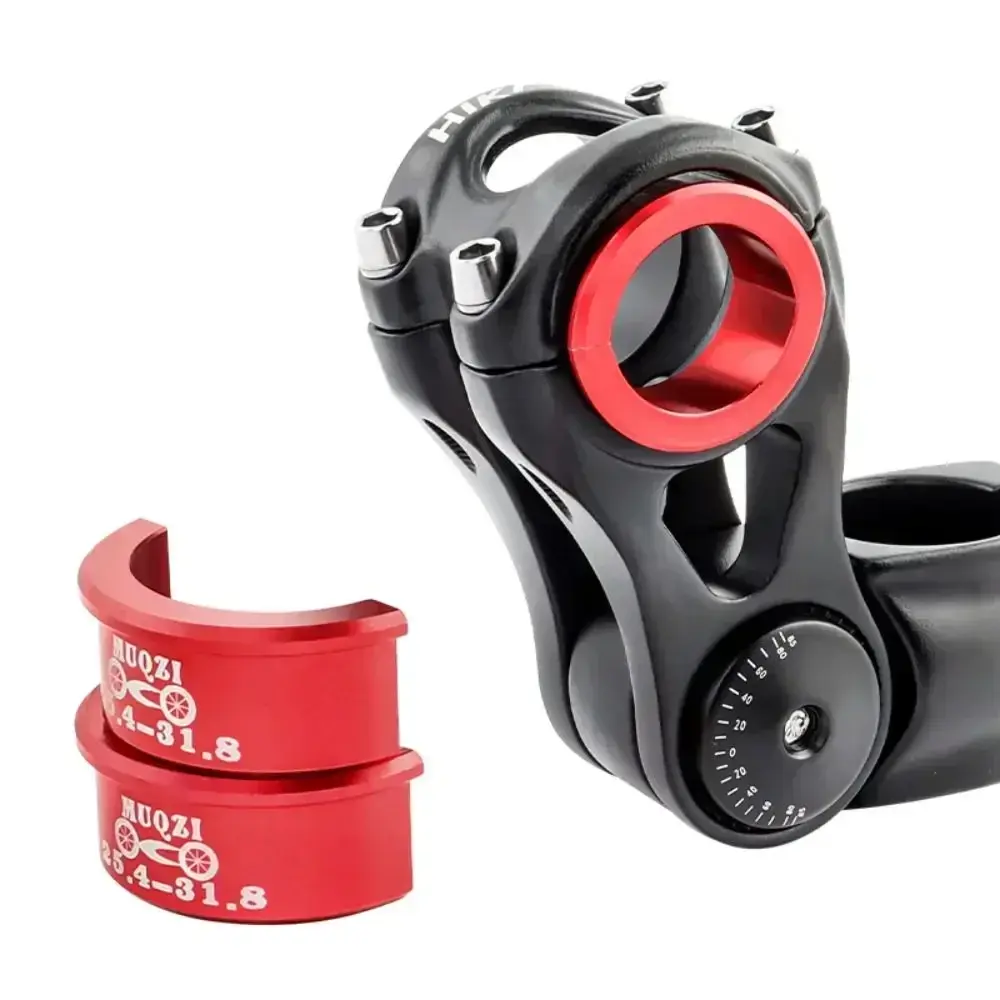 Aluminum Alloy Bike Handlebar Adapter Black Gold Red Blue 25.4-31.8mm 31.8-35mm Bicycle Parts Lightweight