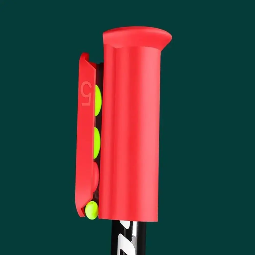 5Pcs/Set High Elasticity Fishing Rod Plug Fishing Line Winder Silicone Take-up Wire Winder Red Fishing Tackle Accessories
