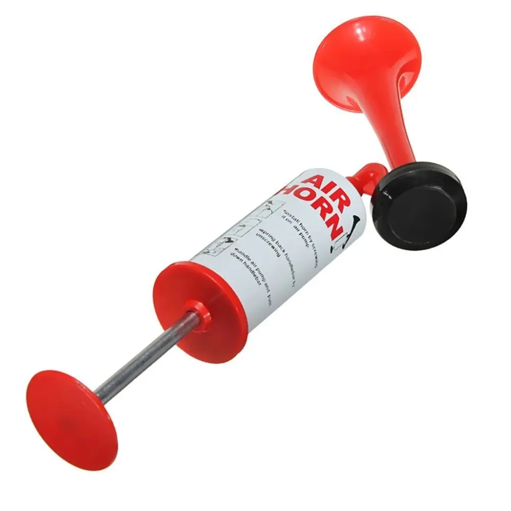Handheld Cheering Air Horn Outdoor Security Emergency Horns Hand Push Air Horn Sports Meeting Football Theme Party Accessories