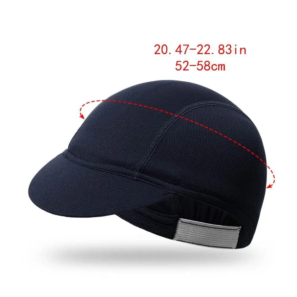 Unisex Quick Dry Cycling Hat Bicycle Cap Helmet Liner Hat Mesh Breathable Fabric Hat Riding Hat Outdoor Sports Accessories
