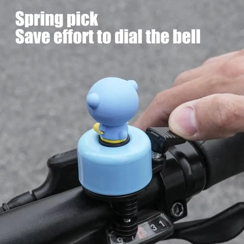 Mini Cartoon Animal Bell Road Mountain Folding Bike Loud Sound Bell Kids Bicycle Handlebar Alarm Bell Scooter Bike Accessories